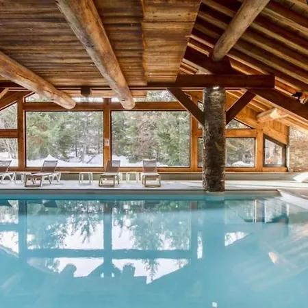 Cosy Avec Piscine, 3 Pieces Pour 6 Personnes A Village, Proche Des Pistes - Fr-1-180-201 美贝尔